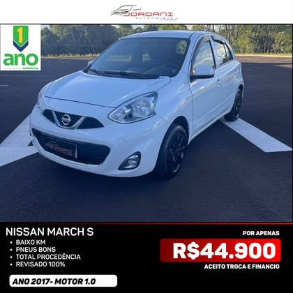 NISSAN MARCH 1.0 S 12V FLEX 4P MANUAL